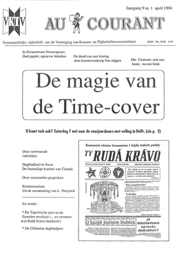 Au Courant Jaargang 9 Nr. 1