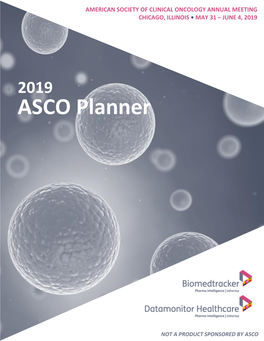 2019 Biomedtracker Datamonitor Healthcare ASCO Planner
