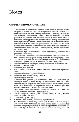 Chapter 1: Homo Sovieticus