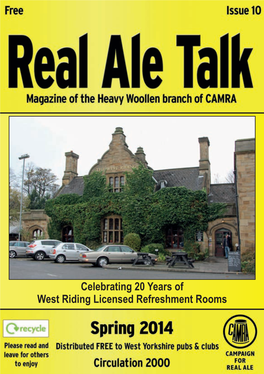Celebrating 20 Years of West Riding Licensed Refreshment Rooms