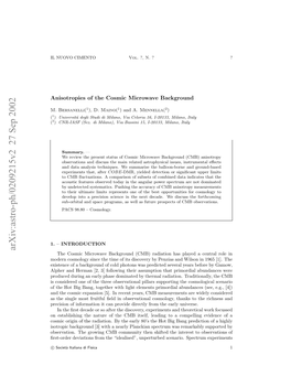 Anisotropies of the Cosmic Microwave Background 3