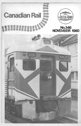 Canadian Rail No346 1980