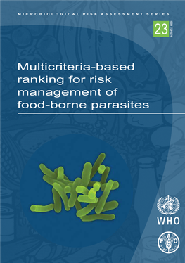 Multicriteria-Based Ranking for Risk Management of Food-Borne