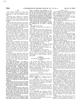 CONGRESSIONAL RECORD—HOUSE, Vol. 155, Pt. 6 March 16