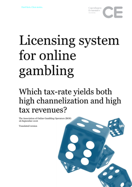 Licensing System for Online Gambling