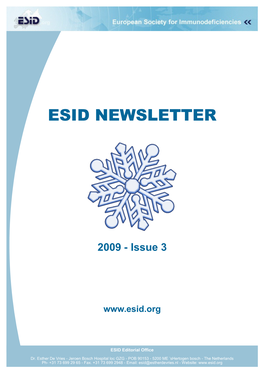 ESID Newsl 09 3 Memb