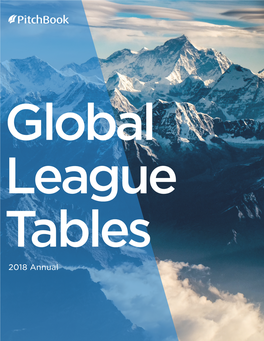 PITCHBOOK 2018 ANNUAL GLOBAL LEAGUE TABLES 2018’S Most Active Global Investors by PE Deal Count