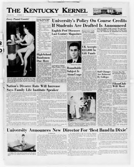 The Kentucky Kernel: 1950-07-28