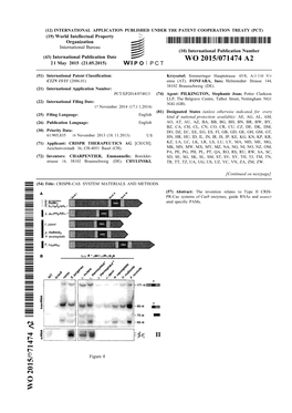 WO 2015/071474 A2 21 May 2015 (21.05.2015) P O P C T