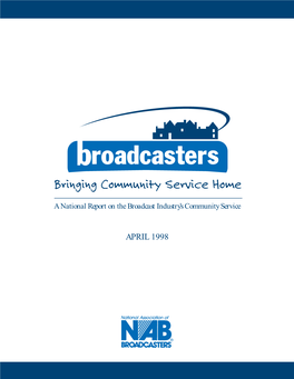 Broadcasters Bringing Community Service Home