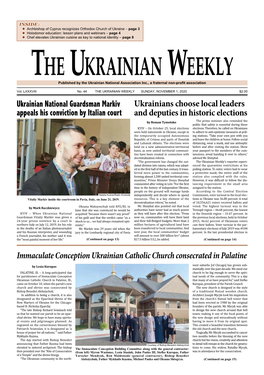 The Ukrainian Weekly, 2020