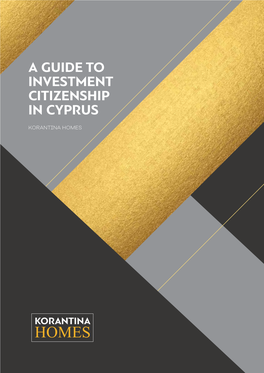 A Guide to Investment Citizenship in Cyprus