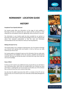 Normandy - Location Guide