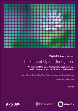 The State of Open Monographs
