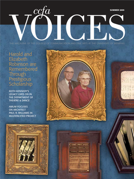 Harold and Elizabeth Robinson Are Remembered Through Prestigious Scholarship