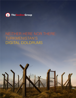 Turkmenistan's Digital Doldrums
