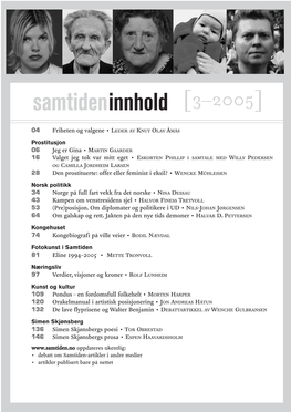 Samtideninnhold [3–2005]