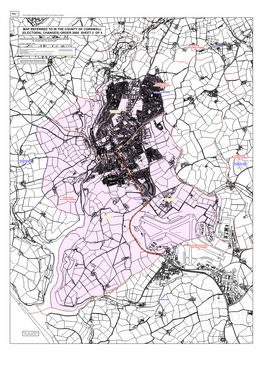 Map Referred to in the County of Cornwall