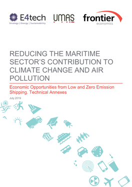 Reducing the Maritime Sector's Contribution to Climate Change And