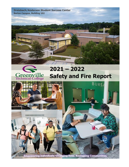 2020 – 2021 Safety and Fire Report Dreisbach/Anderson Student Success Center Barton Campus, Building 102