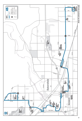 Route 45: Oildale/Foothill