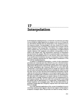 Interpolation