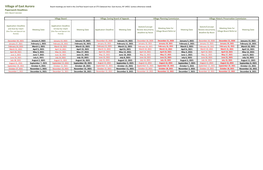 2021 Board Meeting Schedules.Xlsx