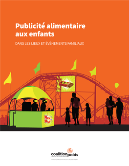 Publicité Alimentaire Aux Enfants