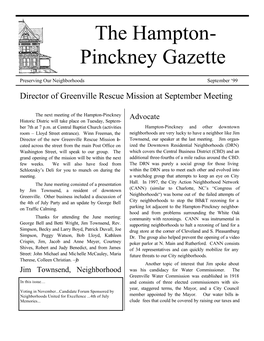 The Hampton- Pinckney Gazette