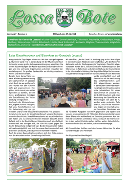 Amtsblatt Juni 2018