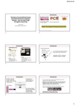 Discoveryofunconventionalviruses Associatedw Ithbovinerespiratory