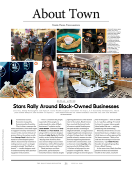 Stars Rally Around Black-Owned Businesses