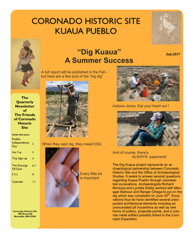 Coronado Historic Site Kuaua Pueblo