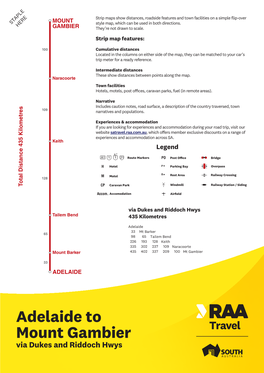 Adelaide to Mount Gambier