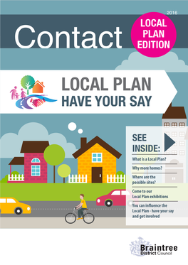 LOCAL PLAN Contact EDITION LOCAL PLAN HAVE YOUR SAY