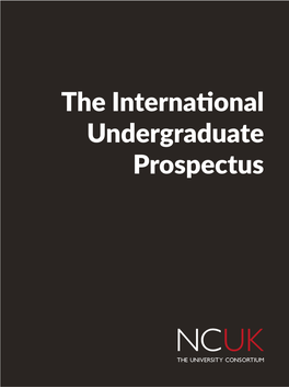 The International Undergraduate Prospectus Contents –