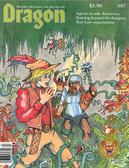 DRAGON Magazine Is Available at Hobby a Harvest of Unusual Plants Stores and Bookstores Throughout the United This