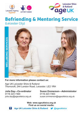 Befriending & Mentoring Service