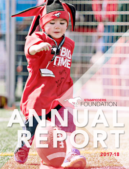 2017-18 Stampedersfoundationannualreport.Pdf