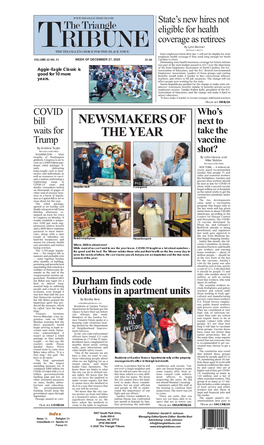 Newsmakers of the Year