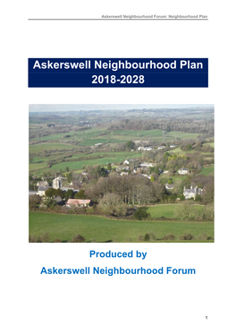 Askerswell Neighbourhood Plan 2018-2028