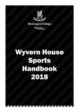 Wyvern House Sports Handbook 2018