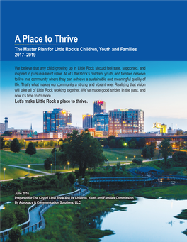 Master Plan for Children, Youth, and Families (Master Plan)