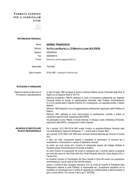 Curriculum Vitae Dott. Serino .Pdf