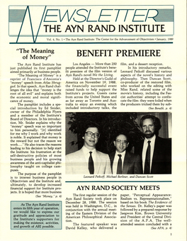 The Ayn Rand Institute