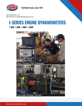 AW Dyno I-Series Engine Dynamometer