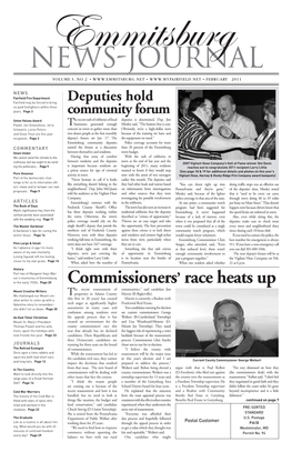 Commissioners' Race Heats Up