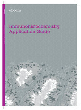 Immunohistochemistry Application Guide Common Abbreviations