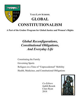 Global Constitutionalism 2018