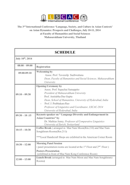 The 3Rd International Conference